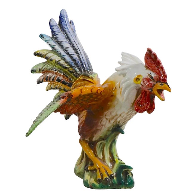 Ceramic Rooster Made in Italy For Sale - Image 10 of 10