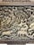 Wood Monumental Indonesian Architectural Carved Teak Relief Wall Panel For Sale - Image 7 of 16