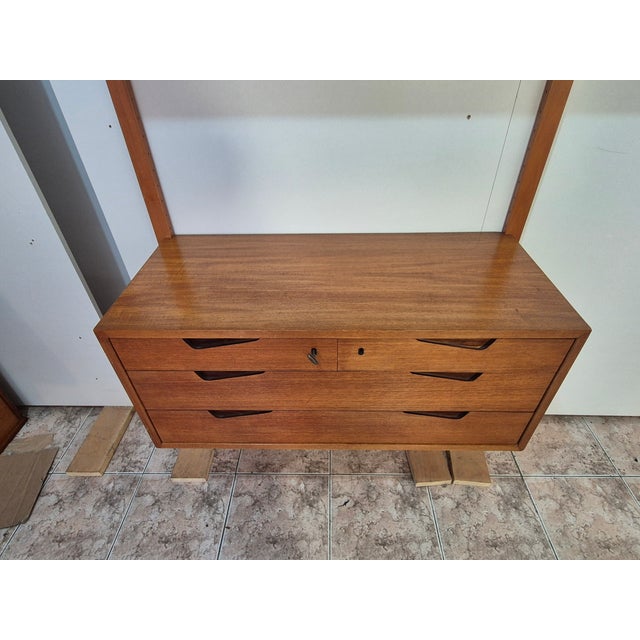 Wood Rival Teak Storage Cabinet by Kjell Riise, 1960s For Sale - Image 7 of 13