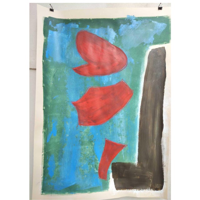 Alice Maier, Re-Nouveau N°20, 2025, Acrylic on Paper For Sale - Image 3 of 9