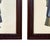 Mid 20th Century Vintage Custom Chinoiserie Chinese Chippendale Framed Mandarin Portrait Prints, a Pair For Sale - Image 5 of 7