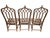 1970s Set of 6 Vintage McGuire Rattan Dining Chairs For Sale - Image 5 of 7
