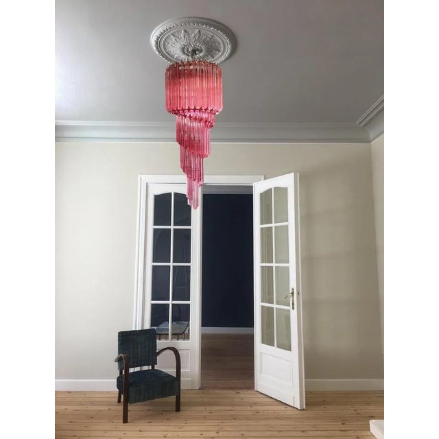 Murano Glass Chandeliers, Set of 2 For Sale - Image 4 of 12