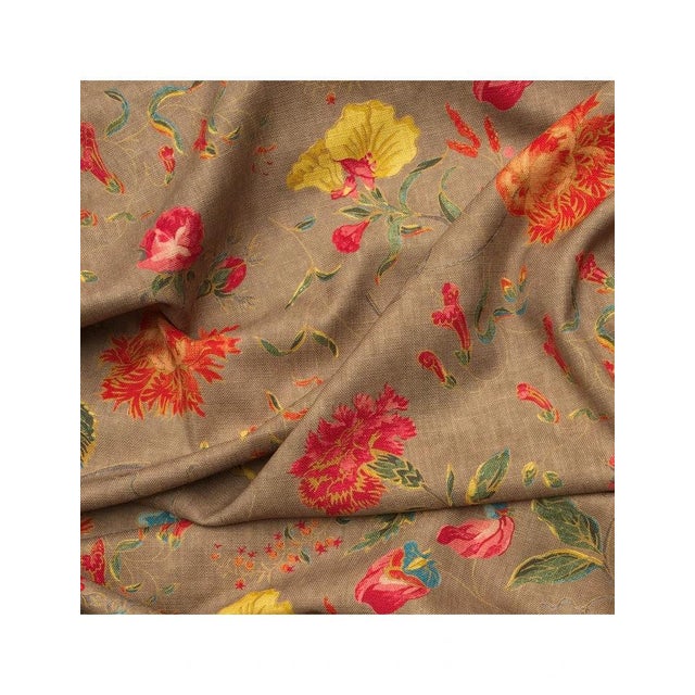 English Sophie Conran Coco 2.5 Seater Sofa with Contrast Welt Knife Edge Cushion in Andrew Martin Wildwood Twig For Sale - Image 3 of 3