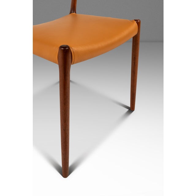 Set of Four (4) Danish Modern Møller Model 79 Side Chairs in Teak by Niels Otto Møller for j.l. Møller Mobelfabrik, Denmark, C. 1960's For Sale - Image 14 of 18