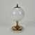 Metal Small Mid-Century Italian Table Lamp in Brass and White Opaline Glass by Pietro Chiesa for Fontana Arte, 1940s For Sale - Image 7 of 7