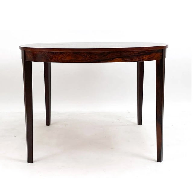Swedish Rosewood Extension Dining Table, C. 1960s For Sale In New York - Image 6 of 11