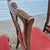 Mid-20th Century Lane Rustic Floral Paint Decorated Walnut Dining Chairs, Set of 6 For Sale - Image 15 of 18
