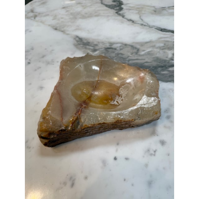 Stone Natural Marble Stone Ashtray For Sale - Image 7 of 7