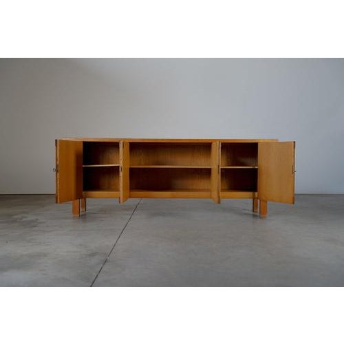 Rustic Rustic Oak Sideboard, Belgium, 1960s For Sale - Image 3 of 7