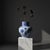 Handmade Ceramic Monumental Vase (50cm) Wide-Neck “Baba Nakkas” Blue & White Design – Grand Floor or Table Centerpiece For Sale - Image 10 of 10
