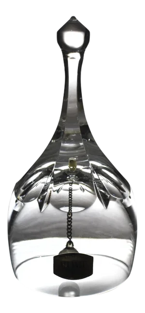 Atlantis Full Lead Crystal Hand Blown Cut Dinner Table Bell