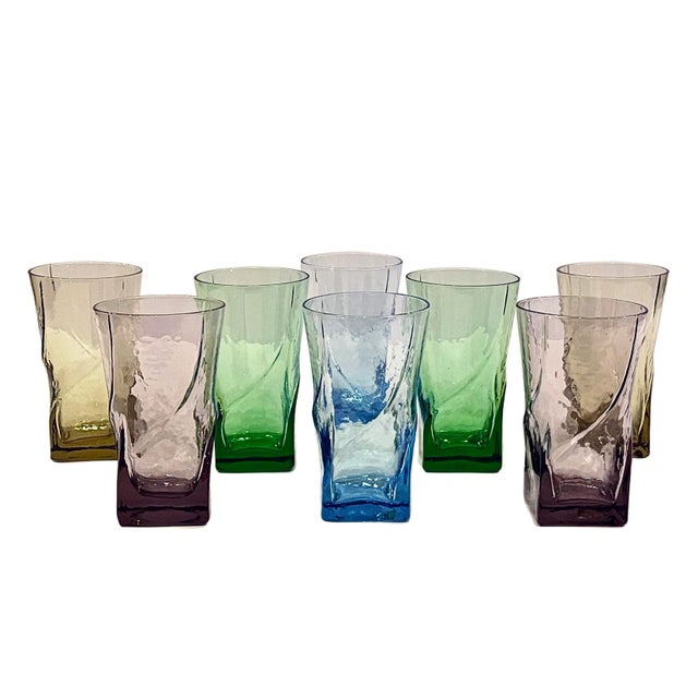 Vintage Morgantown Midcentury Juice Glasses or Barware, Set of 8 For Sale In Nashville - Image 6 of 6