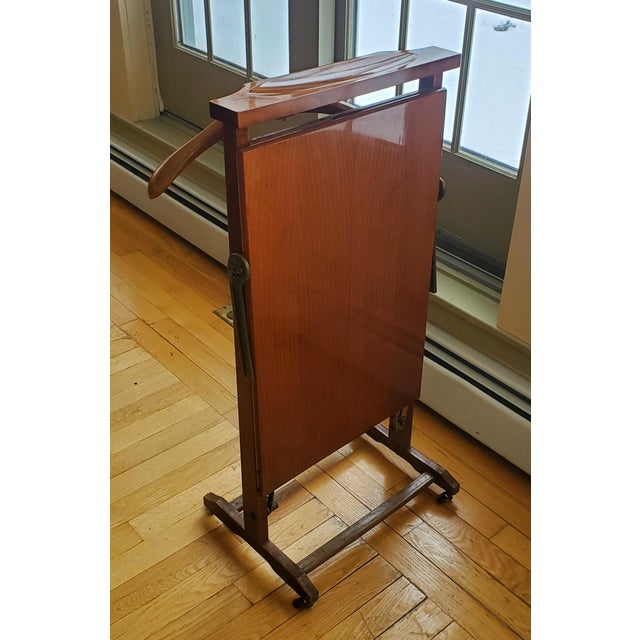 Mid-Century Modern 1960s Fratelli Reguitti - Vintage Italian Folding Valet Stand For Sale - Image 3 of 11