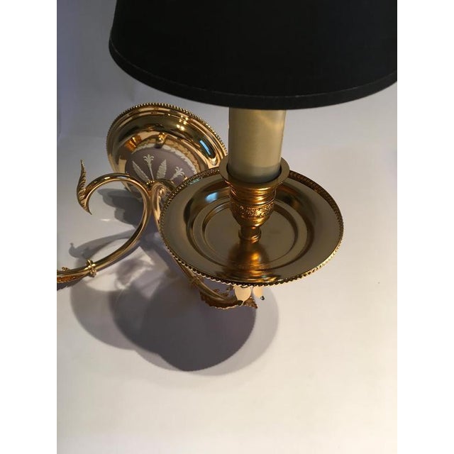 Postmodern Brass and Porcelain Wall Lights, Italy, 1970s, Set of 2 For Sale - Image 16 of 18
