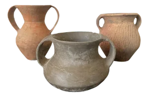 Chinese Neolithic Pottery - Set of 3