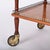 Mid-Century Italian Mahogany and Brass Serving Bar Cart, 1960s For Sale - Image 16 of 18