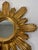 Wood 1960s Italian Florentine Radiant Giltwood Sunburst Wall Mirror For Sale - Image 7 of 15