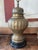 Very nice, heavy brass ginger jar lamp, this lamp has mellowed with age, creating an overall patina on the entire ginger...