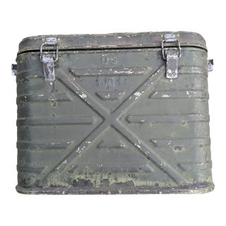 Vintage 1982 Us Army Mermite Insulated Food Storage Container For Sale