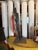 Vintage Tabletop Carnival Wheel of Fortune With Wooden Stand For Sale - Image 10 of 12