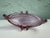 Glass Mid-Century Italian Sommerso Art Glass Centerpiece Bowl Attributed to Murano For Sale - Image 7 of 10