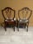 Pair of Phyfe-Style Mahogany Hepplewhite Shield-Back Modified and Reupholstered Armchairs For Sale In San Diego - Image 6 of 12