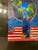 Sculpture Materials Peter Max Peace on Earth- Hand Signed - Mixed Media With Hand Embellishments For Sale - Image 7 of 7
