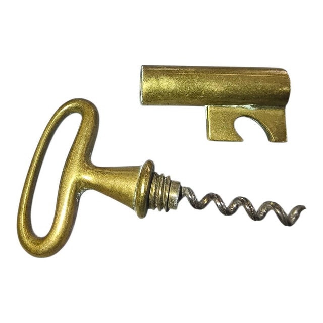 Vintage Key Bottle Opener by Carl Auböck for Werkstätte Carl Auböck, 1950s, in Very Good conditions. Designed 1950 to...