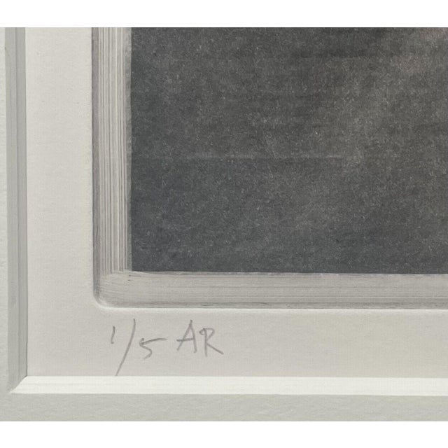 Jo Sandman Abstract Expressionist 'cluster' Signed Etching - Motherwell Student For Sale - Image 9 of 12