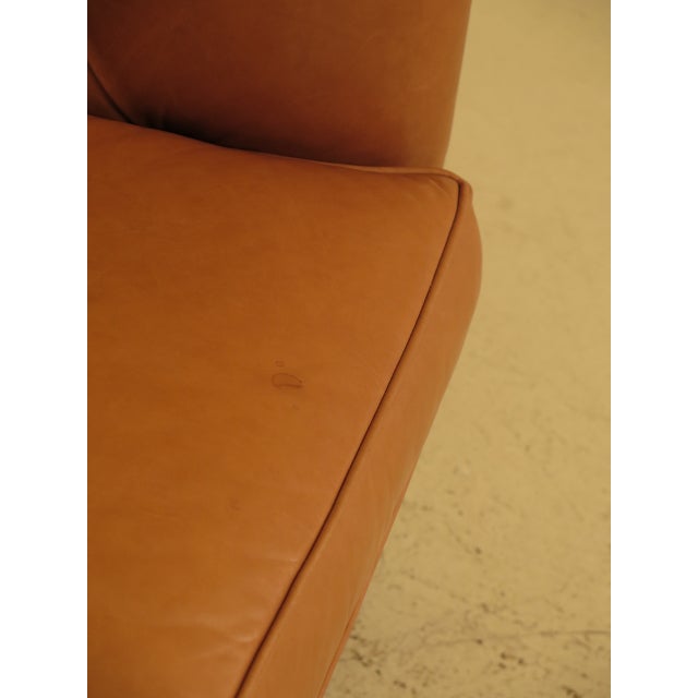 Tan Leather Tufted Chesterfield Sofa W. Tack Head Trim Chairish