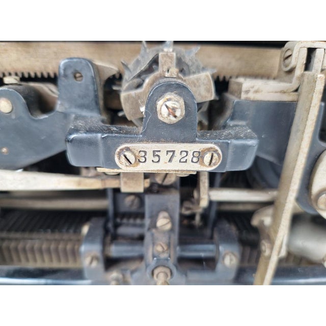 Vintage German Truimph Typewriter in Metal and Steel, 1920 For Sale - Image 9 of 14