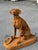 Gold Monumental Cast Iron Hunting Hounds After Henri Alfred Jacquemart, Set of 2 For Sale - Image 8 of 15