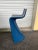 Modern Vintage Blue Stools Vondom Wing by Cero -2 For Sale - Image 3 of 11