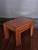 Classic 3 part Nesting table in mahogany by Russell Gordon, Mid-Century Modern. with makers mark under one of the table...