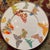 Colorful butterfly dessert plate with signature MacKenzie-Childs charm. Whimsical MacKenzie-Childs enamel metal salad or...