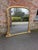 Glass Large Antique English Arched Top Gilt Overmantle Mirror, 1800s For Sale - Image 7 of 7