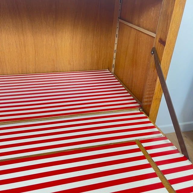 Beige Small Vintage Sideboard, 1960s For Sale - Image 8 of 13