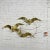 Brass Mid Century Modern 1985 C Jere Brass Plated Bird Flock of Seagulls Wall Sculpture Signed For Sale - Image 8 of 13