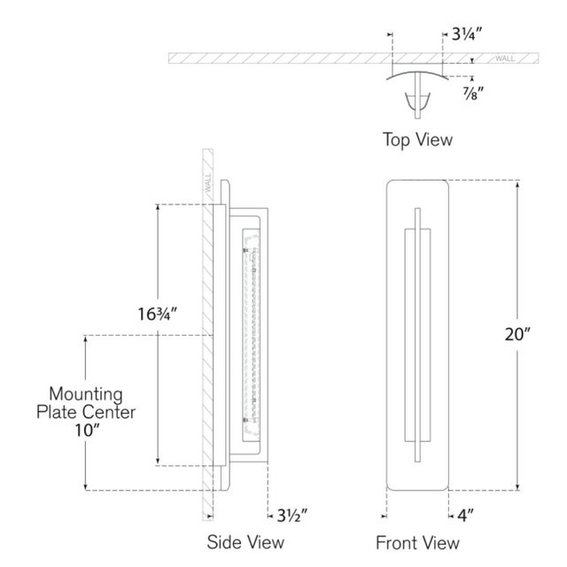 Silver Ian K. Fowler for Visual Comfort Signature Tristan 20" Reflector Sconce in Polished Nickel For Sale - Image 8 of 9
