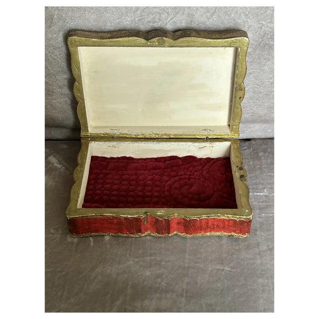 Ooak Vintage Wood Medusa Trinacria Box For Sale - Image 4 of 12