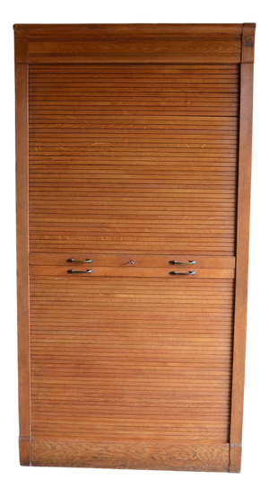 Large Filing Cabinet in Oak