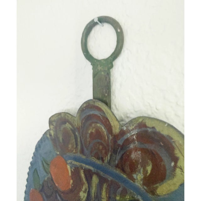 1960s Ira Yeager Painted Wall Candle Sconce, Attributed For Sale In Sacramento - Image 6 of 12