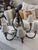 Vintage British Colonial Pineapple & Faux Bamboo Chandelier — Artist-Repainted by Anne Yates Burst, Indies Landing, Winter Park Fl For Sale - Image 14 of 16