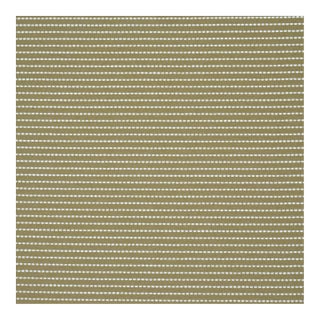 Schumacher Austen Performance Stripe Fabric In Leaf For Sale