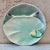 Majolica Keller & Guerin Saint Clement Water Lily Asparagus Plate For Sale - Image 4 of 4