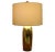 Mid-Century Modern Brass Bullet Lamp For Sale