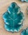 1970s Turquoise Leaf Dishes - Set of 4 For Sale - Image 4 of 5