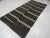 Vintage White Striped Black Kilim Rug - 5' x 10'7" For Sale - Image 4 of 6