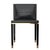 "Sabbia" Chair With Bronze and Tailor Made Leather For Sale - Image 11 of 12